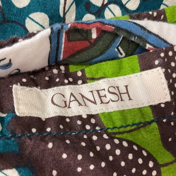 Ganesh Button Up Shirt Mens Size Small Lightweight Cotton - Picture 7 of 12